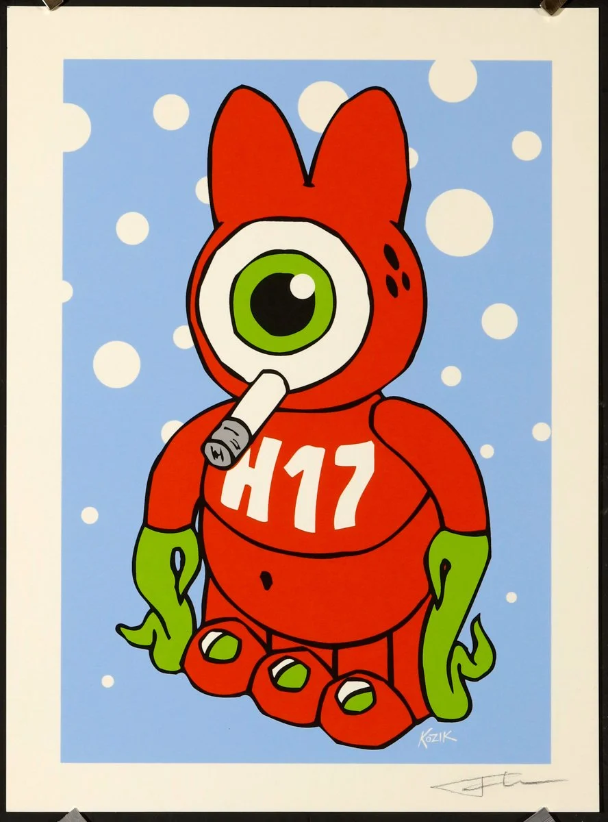 Kozik 2005 Signed Fine Art Portfolio Silkscreen Art Print Set